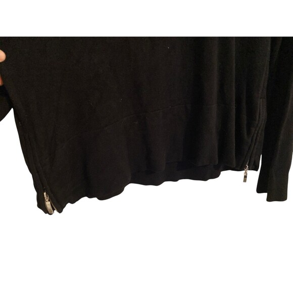 Cache Womens Turtleneck Sweater Size L Long Sleeve Preppy Office Tunic Viscose - Picture 5 of 10